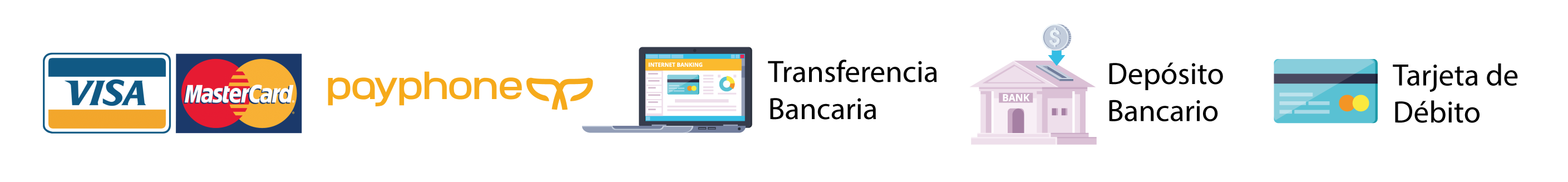 métodos de pago IMPORMEL