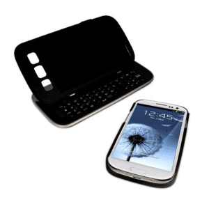 Teclado Qwerty Bluetooth Negro Para Samsung S3 Exacto